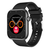 Часовник North Edge Healthcare QX7PRO црн со отчукувања на срцето, кислород во крвта, Bluetooth повици