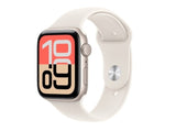 Apple Watch SE 3 GPS 40mm Starlight алуминиумско куќиште со Starlight Sport Band - S/M