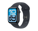Apple Watch SE 3 GPS 40mm Midnight алуминиумско куќиште со Midnight Sport ремен - M/L