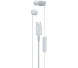 Слушалки Sony IER-EX15CW Тип-C со микрофон, бели