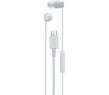 Слушалки Sony IER-EX15CW Тип-C со микрофон, бели