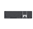 Apple Magic Keyboard (2024) со Touch ID и нумеричка тастатура - меѓународен англиски - црни копчиња