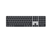 Apple Magic Keyboard (2024) со Touch ID и нумеричка тастатура - меѓународен англиски - црни копчиња