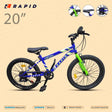 RAPID 20 NEON BLUE ВЕЛОСИПЕД