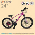 RAPID 24 PINKY PINK DISC+AM ВЕЛОСИПЕД
