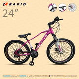 RAPID 24 PINKY PINK DISC+AM ВЕЛОСИПЕД
