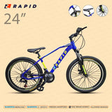 RAPID 24 HAMMER BLUE DISC+AM ВЕЛОСИПЕД