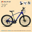 RAPID 29 RACER BLUE DISC+AM BIÇIKLETË