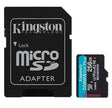 Secure Digital Micro Kingston 256GB SDXC Canvas Go! Plus cl10 UHS-I 200MB Read U3 A2 V30 со адаптер