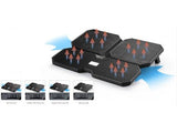 Држач/ладилник за лаптоп Deepcool Multi Core X6 до 15,6" метална мрежа во црна боја