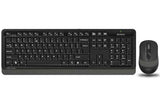 Безжична тастатура A4 FG1010 со глушец, сива