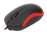 OMEGA OM-07VR 3D оптички глушец црвен