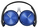 Слушалки Sony MDR-ZX310APL со микрофон сина боја