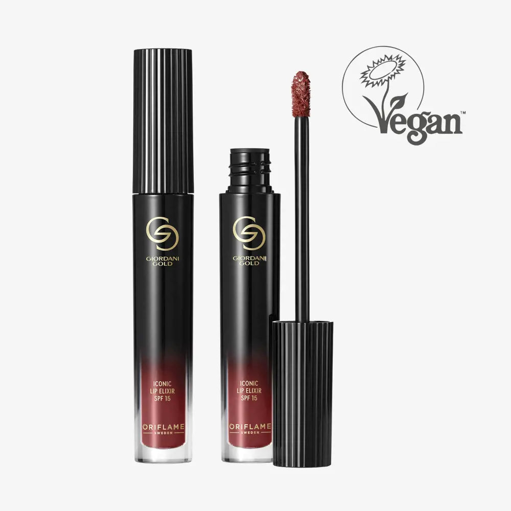 Giordani Gold Iconic Lip Elixir Кармин со СПФ 15