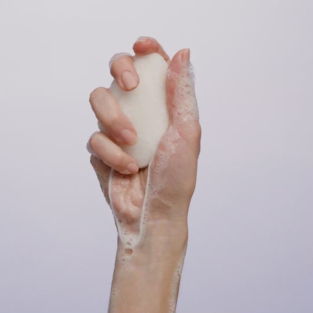 Коњак сунѓер во форма на капка