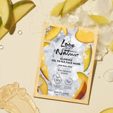 Love Nature Glowing Gel to Ice Face Маска за лице со органско манго