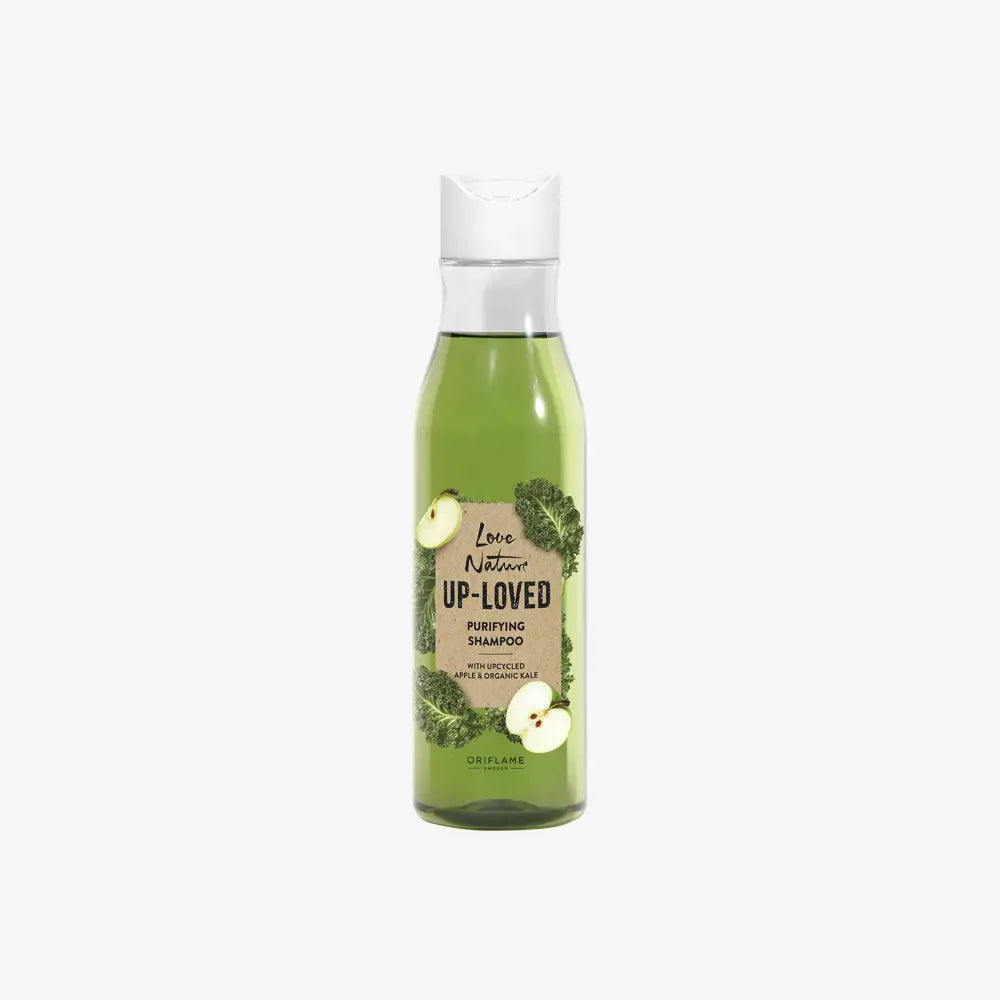 Love Nature Up-Loved Purifying Шампон со апцииклирано јаболко и органски кељ