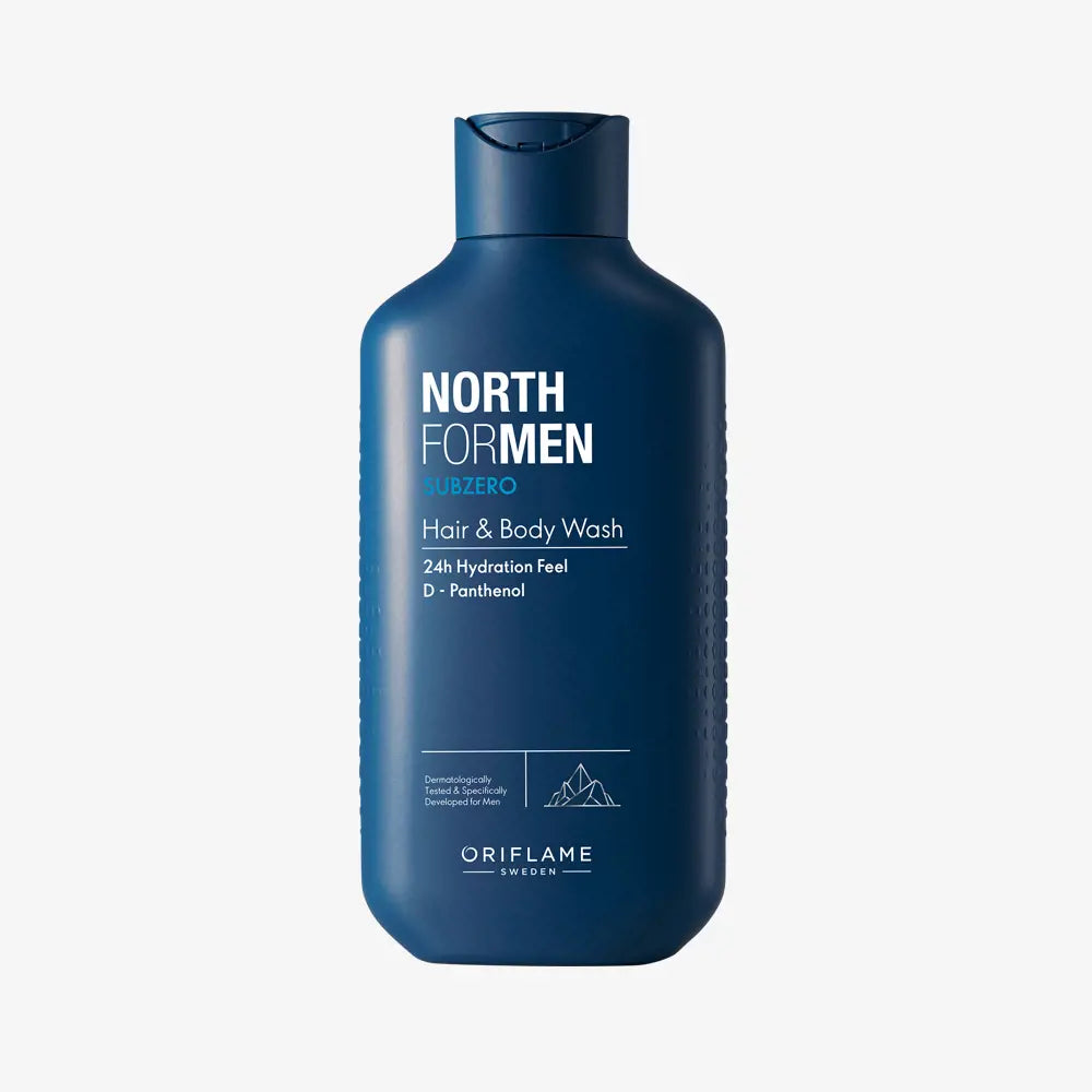 North For Men Subzero Hair & Body Wash
