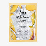 Love Nature Glowing Gel to Ice Face Маска за лице со органско манго